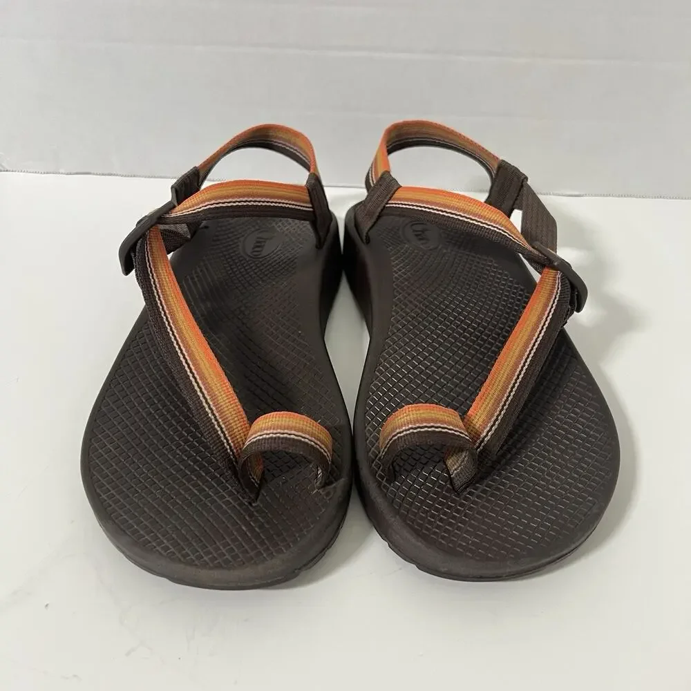 Chaco Bodhi Sandals Men's Size 9 Belt Java Brown Toe Loop Strappy Beach Shoes